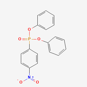 Phosphonic acid, (4-nitrophenyl)-, diphenyl ester