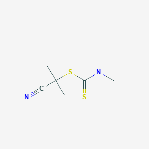 Carbamodithioic acid, dimethyl-, 1-cyano-1-methylethyl ester