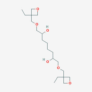 1,8-Bis[(3-ethyloxetan-3-YL)methoxy]octane-2,7-diol