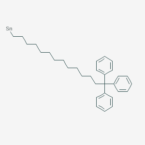 molecular formula C32H41Sn B14241293 CID 78062781 