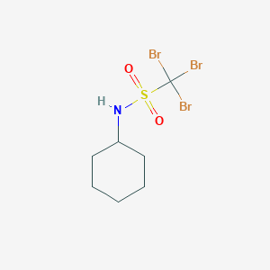 1,1,1-Tribromo-N-cyclohexylmethanesulfonamide