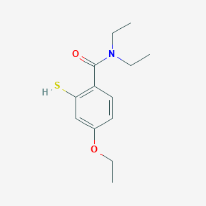 4-Ethoxy-N,N-diethyl-2-sulfanylbenzamide