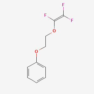 molecular formula C10H9F3O2 B14241321 Benzene, [2-[(trifluoroethenyl)oxy]ethoxy]- CAS No. 245108-08-1