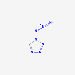 molecular formula CHN7 B14241351 Azido 1h tetrazol CAS No. 220494-94-0