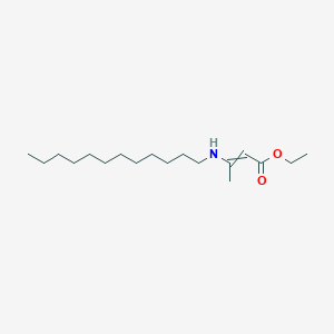 Ethyl 3-(dodecylamino)but-2-enoate