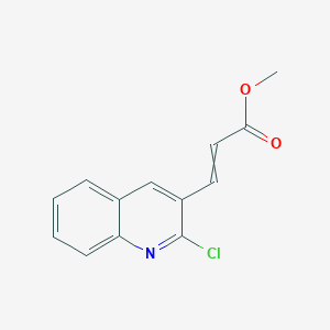 Methyl 3-(2-chloroquinolin-3-yl)prop-2-enoate