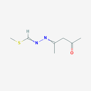 Methyl (4-oxopentan-2-ylidene)methanehydrazonothioate