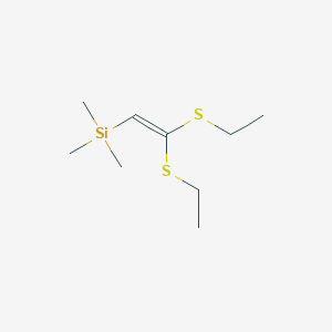 Silane, [2,2-bis(ethylthio)ethenyl]trimethyl-