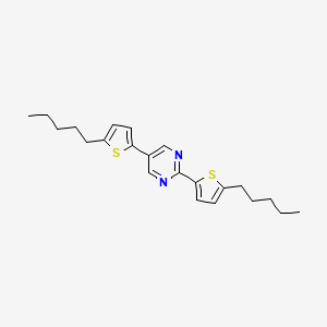 2,5-Bis(5-pentylthiophen-2-YL)pyrimidine