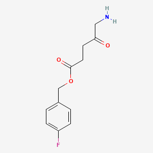 Pentanoic acid, 5-amino-4-oxo-, (4-fluorophenyl)methyl ester