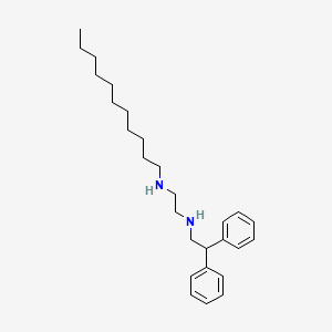 N~1~-(2,2-Diphenylethyl)-N~2~-undecylethane-1,2-diamine