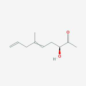 (3S)-3-Hydroxy-6-methylnona-5,8-dien-2-one