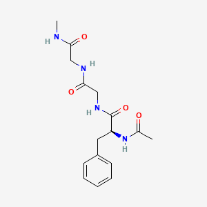 N-Acetyl-L-phenylalanylglycyl-N-methylglycinamide