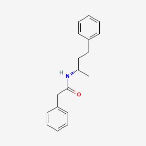 Benzeneacetamide, N-[(1S)-1-methyl-3-phenylpropyl]-