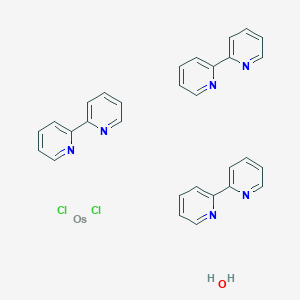 Dichloroosmium;2-pyridin-2-ylpyridine;hydrate