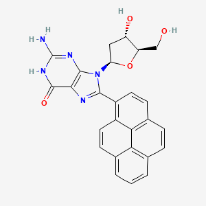 2'-Deoxy-8-pyren-1-ylguanosine