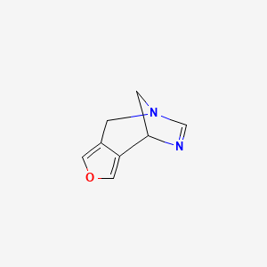 molecular formula C8H8N2O B14241939 1H,5H-1,4-Methanofuro[3,4-e][1,3]diazepine CAS No. 478919-90-3