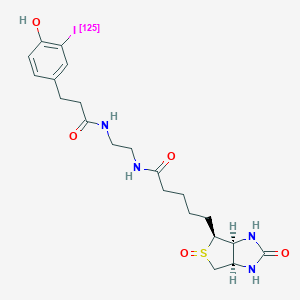 molecular formula C21H29IN4O5S B142420 Baehppas CAS No. 129244-73-1