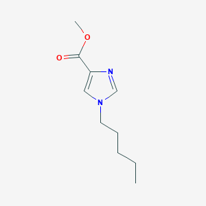 Methyl 1-pentyl-1H-imidazole-4-carboxylate