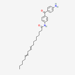 N-[4-(4-aminobenzoyl)phenyl]octadeca-9,12-dienamide