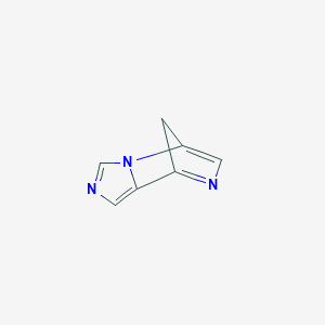 molecular formula C7H5N3 B14242062 5,8-Methanoimidazo[1,5-A]pyrazine CAS No. 386264-41-1