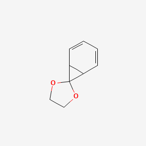 Spiro[bicyclo[4.1.0]hepta-2,4-diene-7,2'-[1,3]dioxolane]