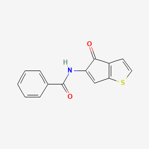 N-(4-Oxo-4H-cyclopenta[b]thiophen-5-yl)benzamide