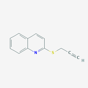 2-[(Prop-2-yn-1-yl)sulfanyl]quinoline