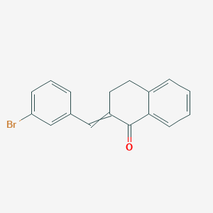 1(2H)-Naphthalenone, 2-[(3-bromophenyl)methylene]-3,4-dihydro-