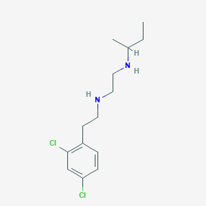 N~1~-(Butan-2-yl)-N~2~-[2-(2,4-dichlorophenyl)ethyl]ethane-1,2-diamine