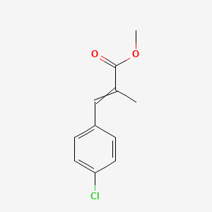 Methyl 3-(4-chlorophenyl)-2-methylprop-2-enoate