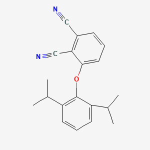 3-[2,6-Di(propan-2-yl)phenoxy]benzene-1,2-dicarbonitrile