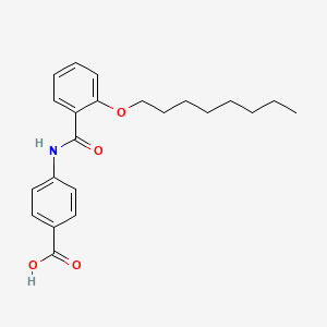 molecular formula C22H27NO4 B1424222 Otilonium Bromide ITS-2 CAS No. 51444-79-2