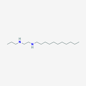 molecular formula C16H36N2 B14242225 N~1~-Propyl-N~2~-undecylethane-1,2-diamine CAS No. 627521-01-1