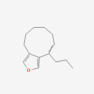 10-Propyl-5,6,7,8-tetrahydro-4H-cyclonona[c]furan