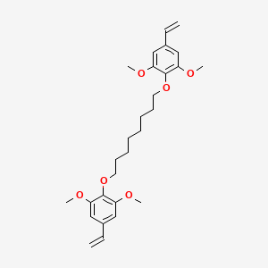 1,1'-[Octane-1,8-diylbis(oxy)]bis(4-ethenyl-2,6-dimethoxybenzene)