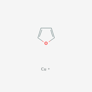 molecular formula C4H4CuO+ B14242305 Copper(1+);furan CAS No. 376576-13-5