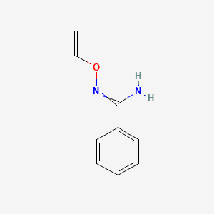 molecular formula C9H10N2O B14242316 N'-(Ethenyloxy)benzenecarboximidamide CAS No. 263699-24-7