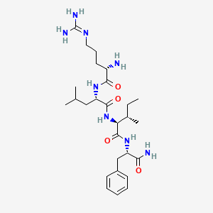 L-Phenylalaninamide, L-arginyl-L-leucyl-L-isoleucyl-