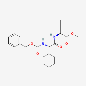 (S)-methyl 2-((S)-2-(benzyloxycarbonylamino)-2-cyclohexylacetamido)-3,3-dimethylbutanoate