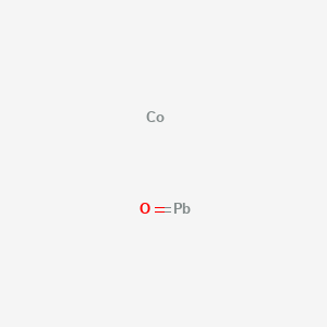 molecular formula CoOPb B14242391 Plumbanone--cobalt (1/1) CAS No. 236103-74-5