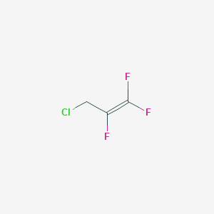 molecular formula C3H2ClF3 B14242417 3-Chloro-1,1,2-trifluoroprop-1-ene CAS No. 364631-88-9