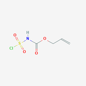 molecular formula C4H6ClNO4S B14242511 Prop-2-en-1-yl (chlorosulfonyl)carbamate CAS No. 289901-10-6