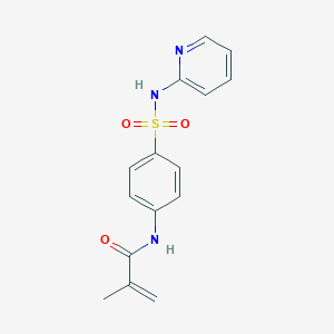 2-Methyl-N-{4-[(pyridin-2-yl)sulfamoyl]phenyl}prop-2-enamide