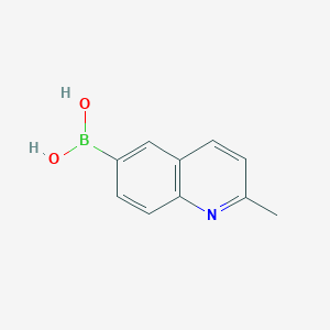 molecular formula C10H10BNO2 B1424268 2-Methylquinoline-6-boronic acid CAS No. 1092790-20-9