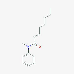 N-Methyl-N-phenyloct-2-enamide