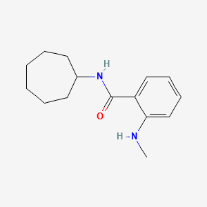 N-cycloheptyl-2-(methylamino)benzamide