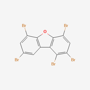 1,2,4,6,8-Pentabromo-dibenzofuran