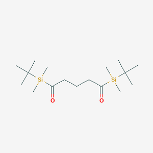 Silane, (1,5-dioxo-1,5-pentanediyl)bis[(1,1-dimethylethyl)dimethyl-