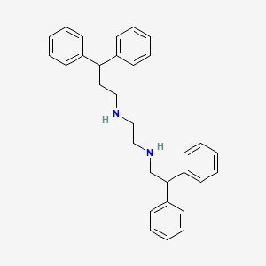 N'-(2,2-diphenylethyl)-N-(3,3-diphenylpropyl)ethane-1,2-diamine